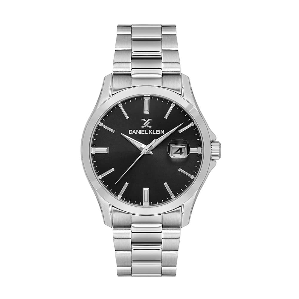 Daniel Klein Premium - Ceas Barbatesc Quartz Argintiu DK.1.14146.2