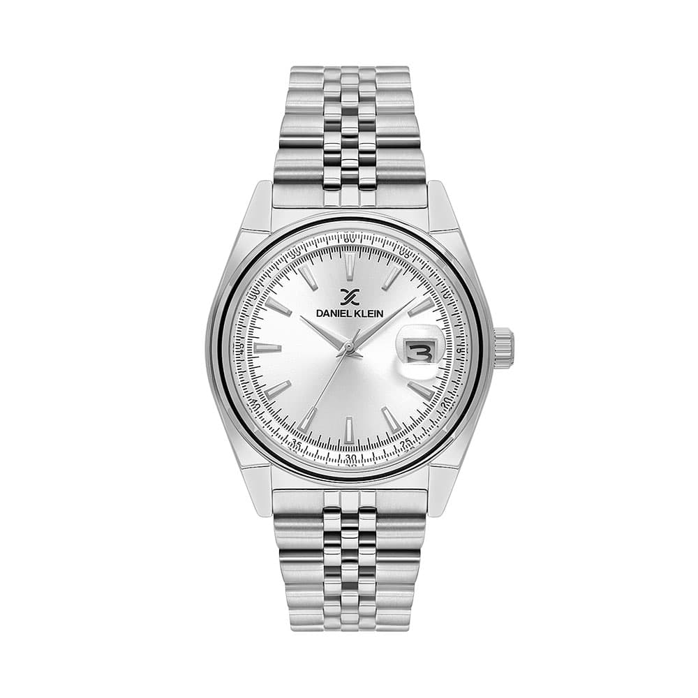 Daniel Klein Premium - Ceas Barbatesc Quartz Argintiu DK.1.13986.1