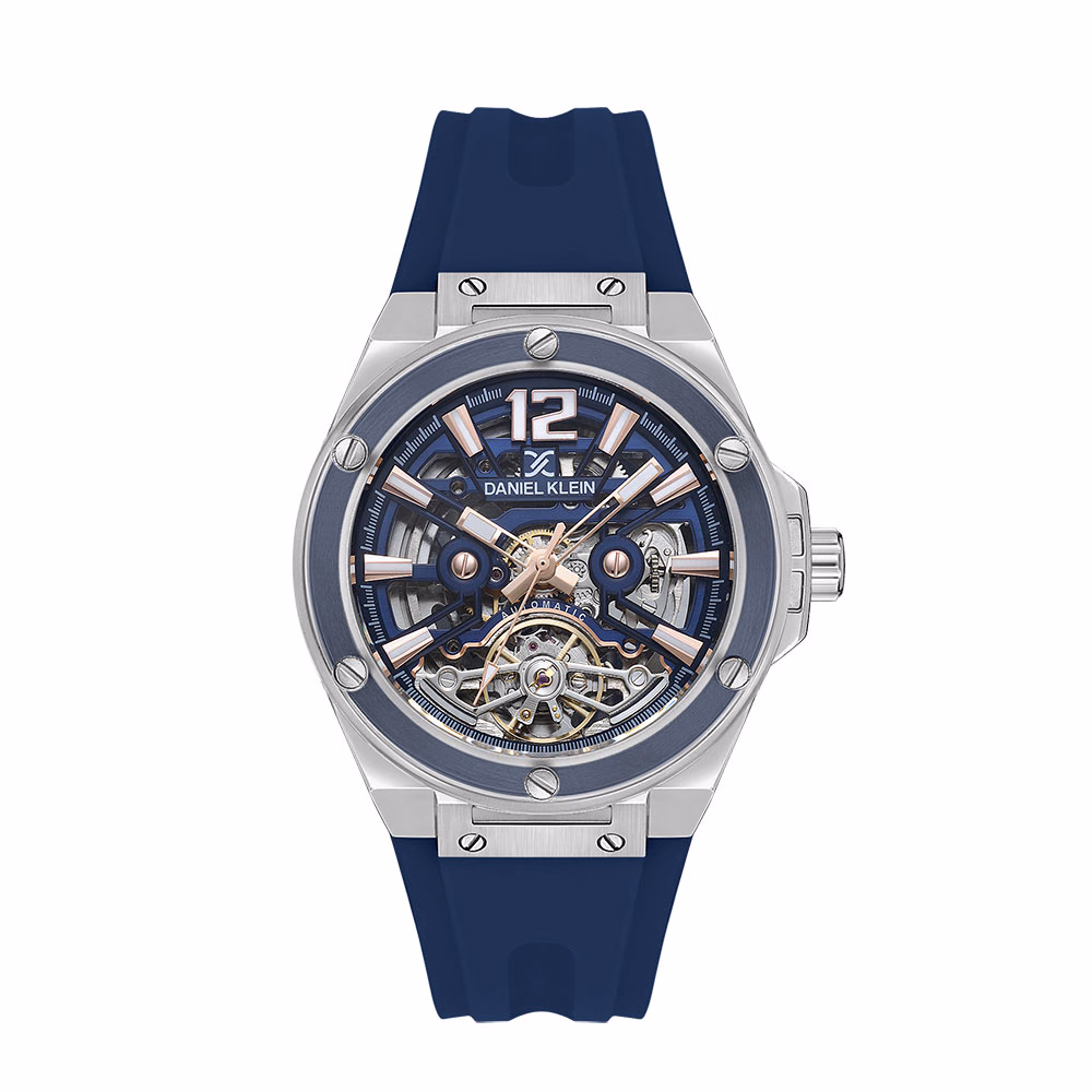 Daniel Klein Skeleton - Ceas Barbatesc Automatic Bleumarin DK.1.13888.2