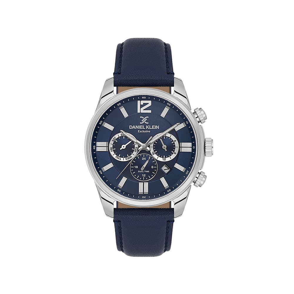 Daniel Klein Exclusive - Ceas Barbatesc Quartz Bleumarin DK.6.14231.3