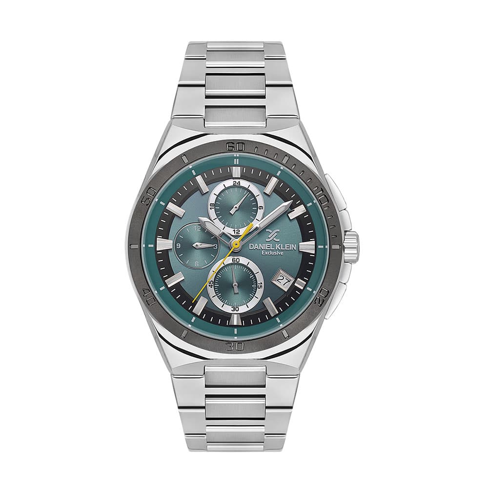 Daniel Klein Exclusive - Ceas Barbatesc Quartz Argintiu DK.1.13838.3