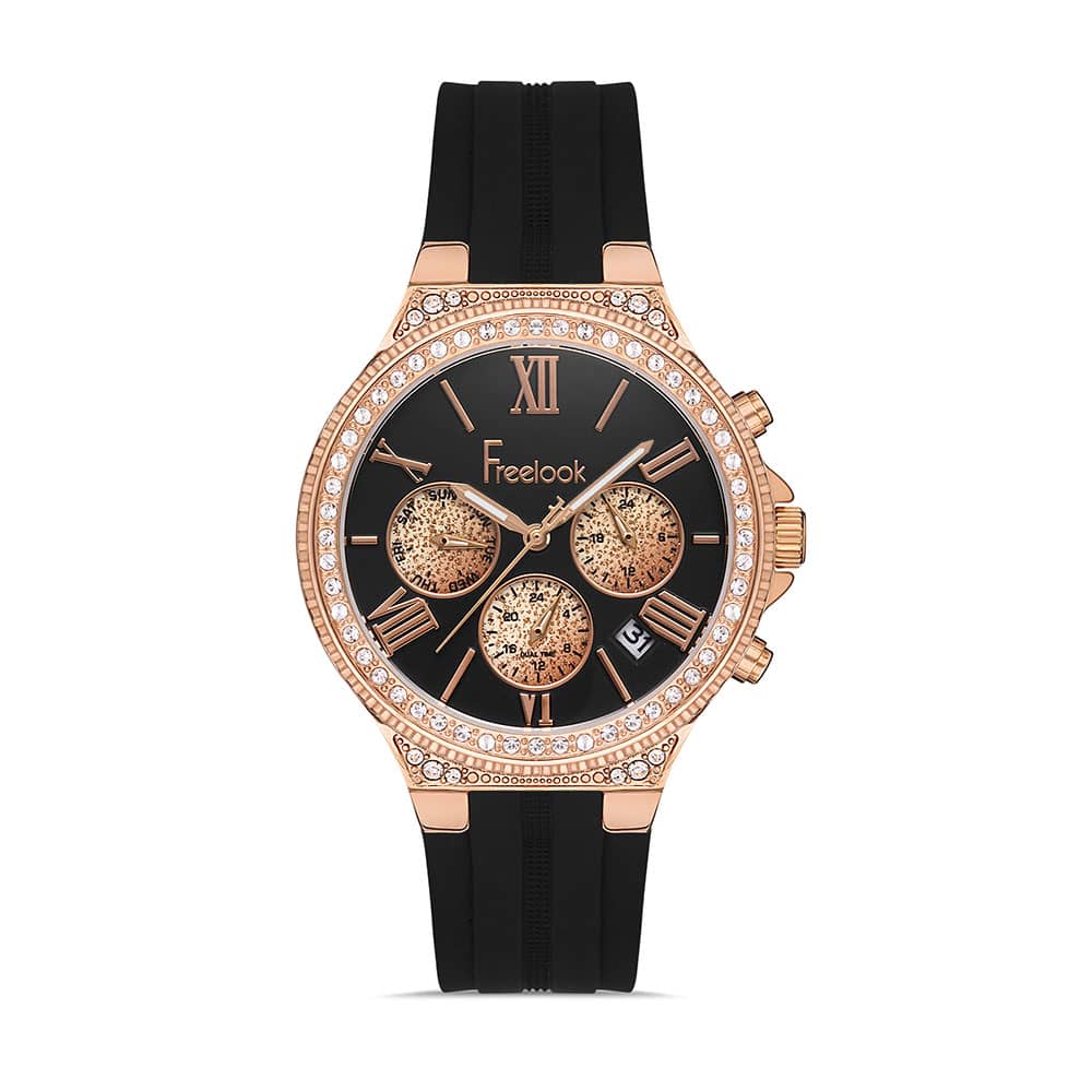 Freelook Belle - Ceas Dama Quartz Negru FL.1.10278.4