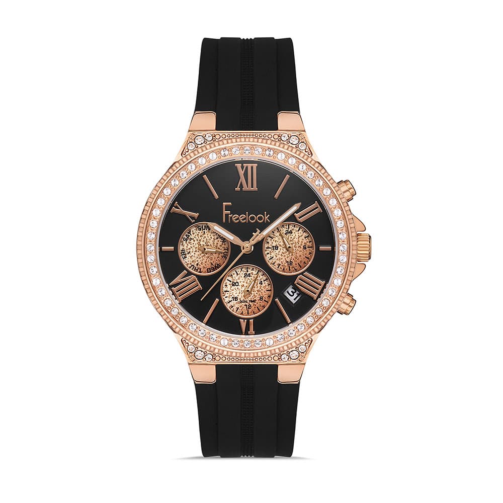 Freelook Belle - Ceas Dama Quartz Negru FL.1.10278.4