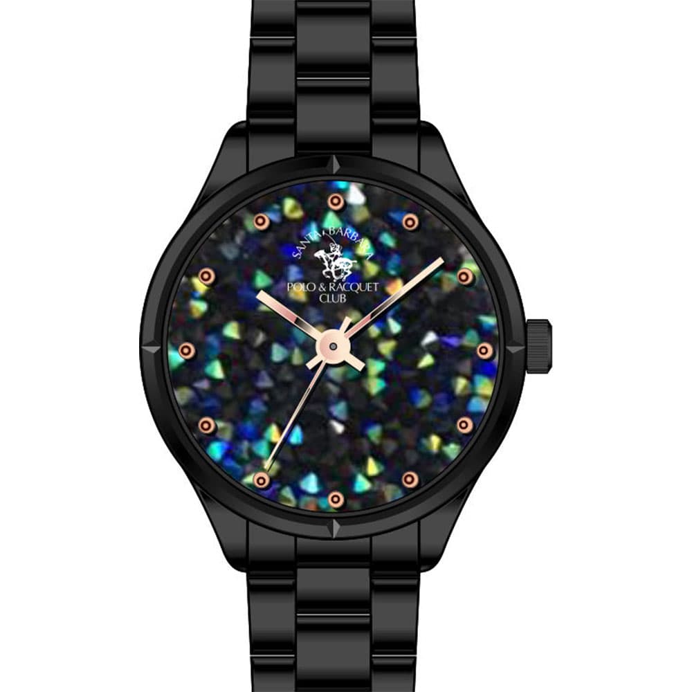 Santa Barbara Polo Unique - Ceas Dama Quartz Negru SB.2.10001.1