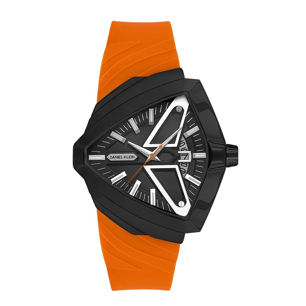 Daniel Klein Premium - Ceas Barbatesc Quartz Portocaliu DK.1.13859.5