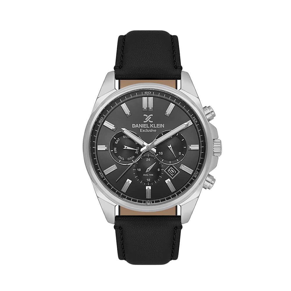 Daniel Klein Exclusive - Ceas Barbatesc Quartz Negru DK.6.14262-2