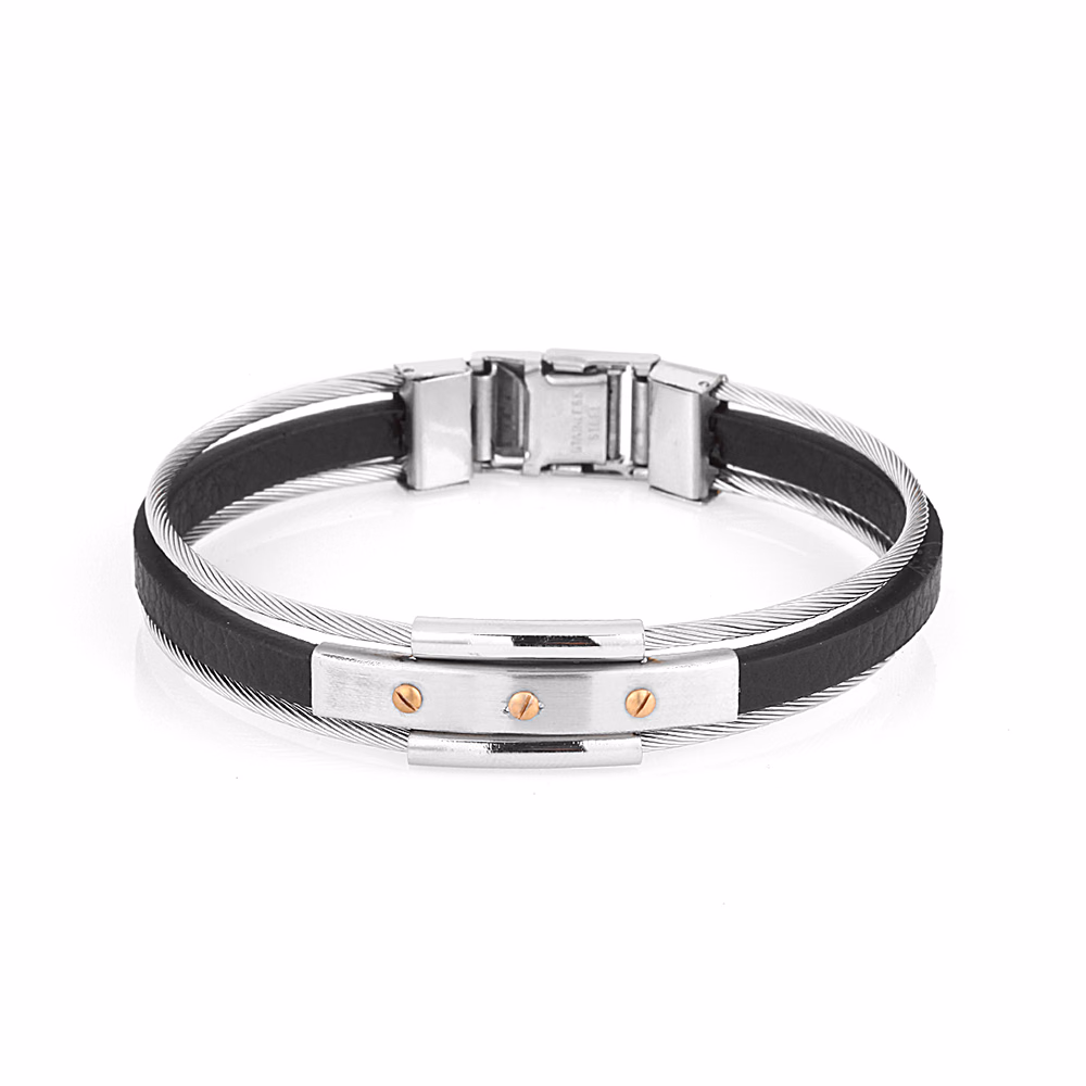 Bratara din Inox Santa Barbara Polo Jewelry Barbati SBJ.6.2050-1