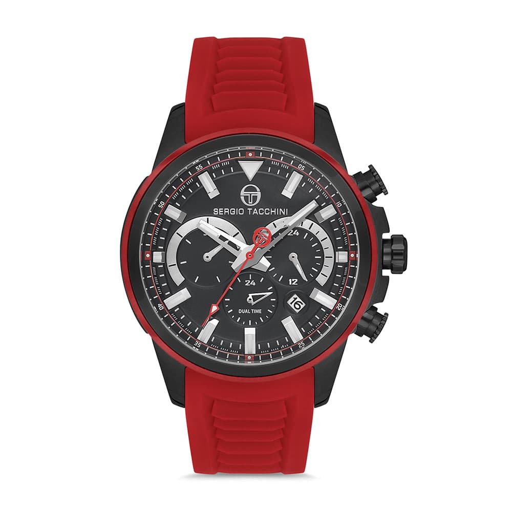 Sergio Tacchini Archivio - Ceas Barbatesc Quartz Rosu ST.1.10128.5