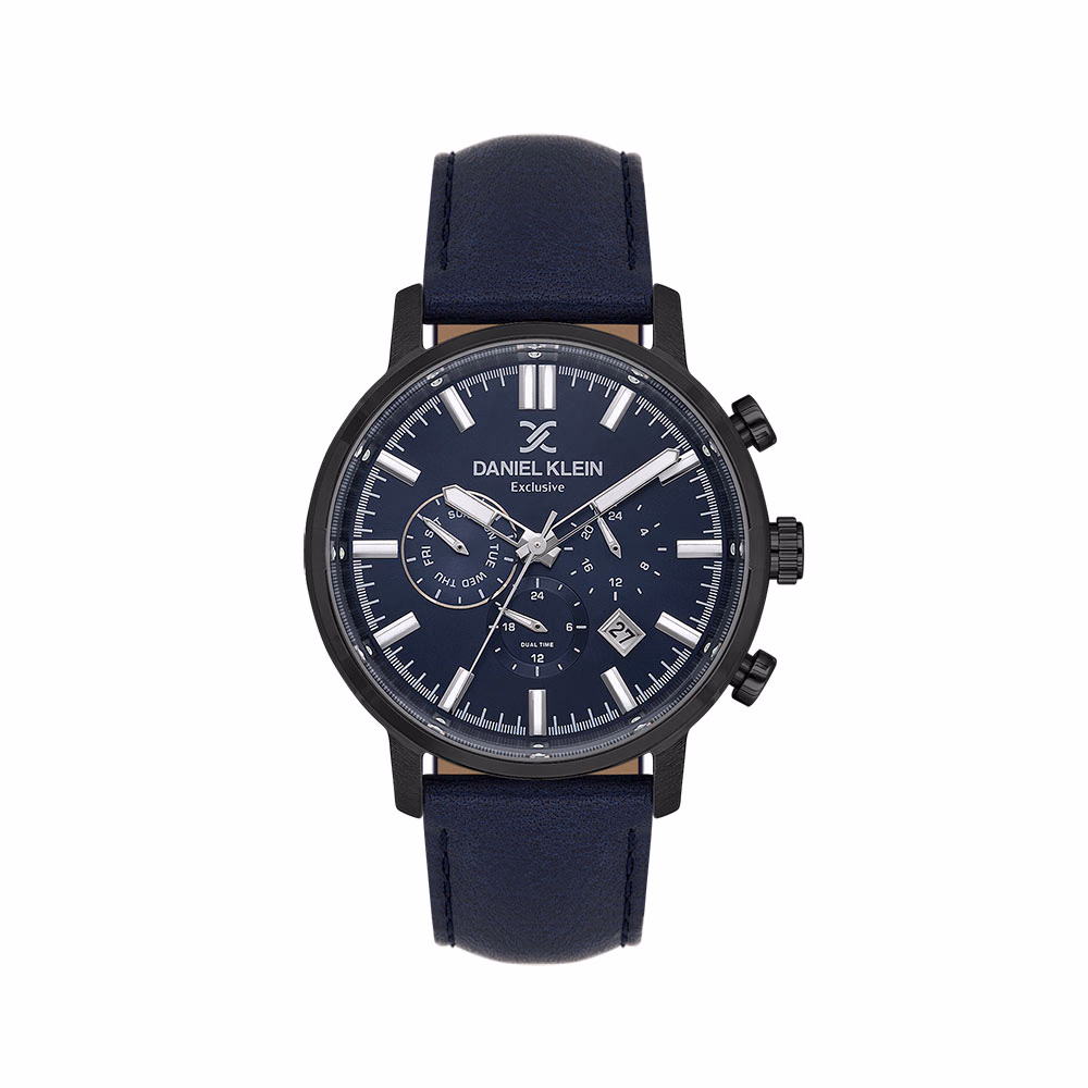 Daniel Klein Exclusive - Ceas Barbatesc Quartz Bleumarin DK.1.14229.4
