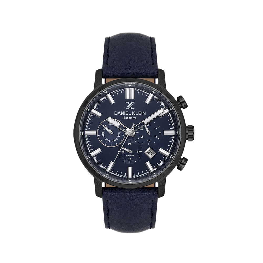 Daniel Klein Exclusive - Ceas Barbatesc Quartz Bleumarin DK.1.14229.4