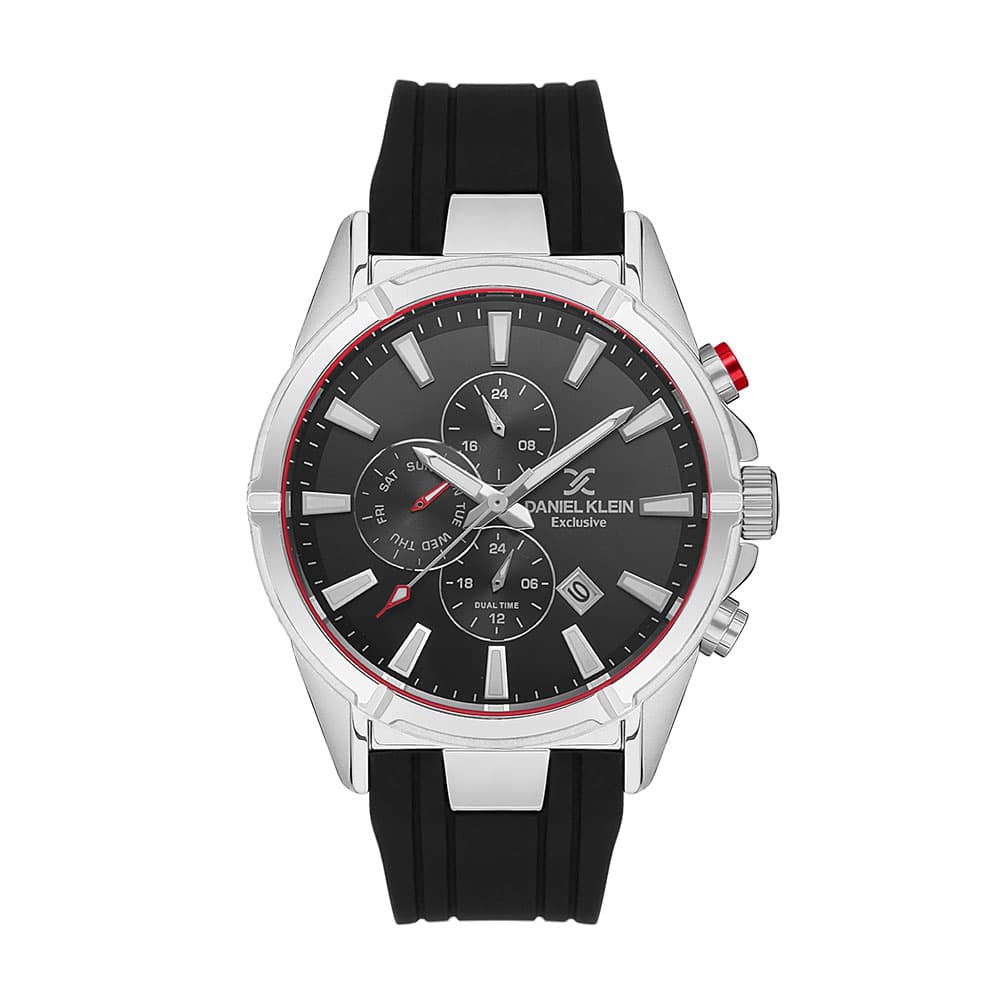 Daniel Klein Exclusive - Ceas Barbatesc Quartz Negru DK.1.13558.1