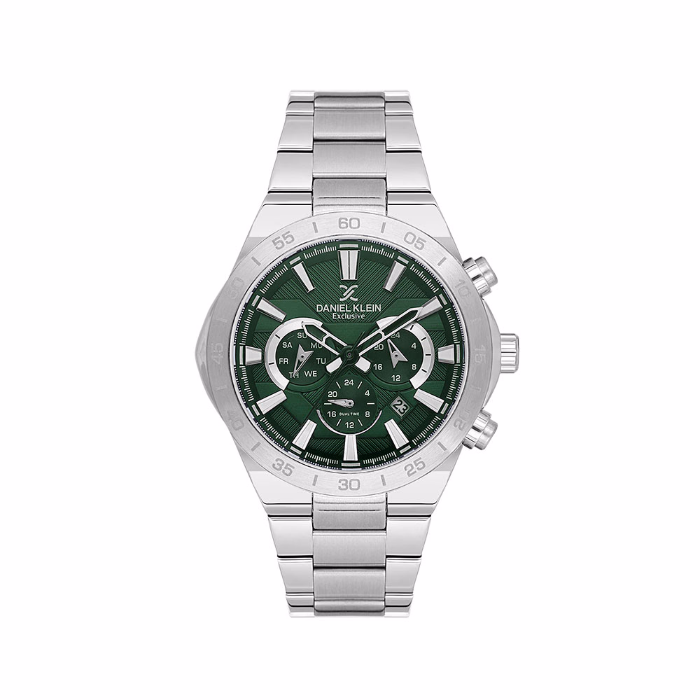 Daniel Klein Exclusive - Ceas Barbatesc Quartz Argintiu DK.1.14253-3