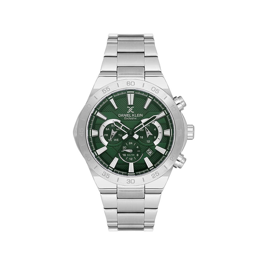 Daniel Klein Exclusive - Ceas Barbatesc Quartz Argintiu DK.1.14253-3