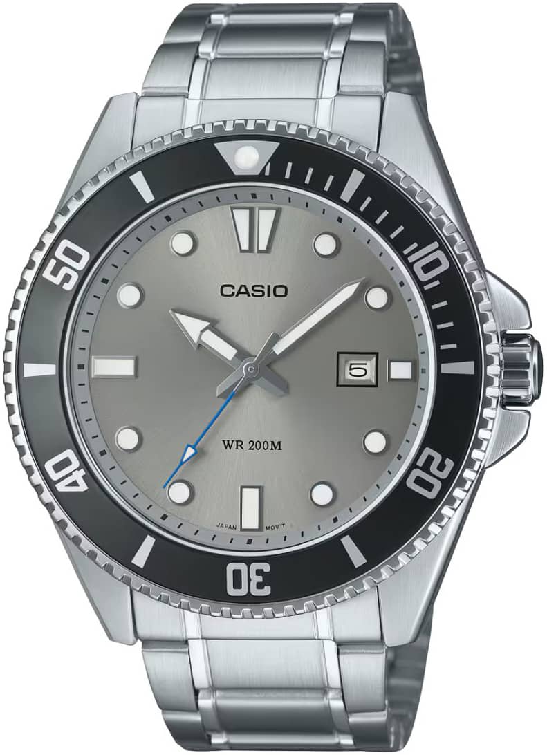 Мъжки аналогов часовник Casio Diving - MDV-107D-8AVDF