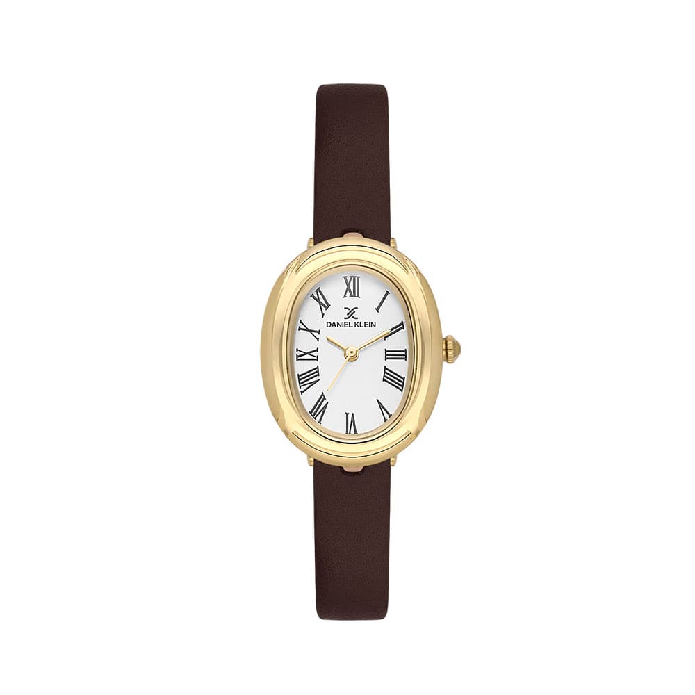 Daniel Klein Premium - Ceas Dama Quartz Cafeniu DK.1.13872.3