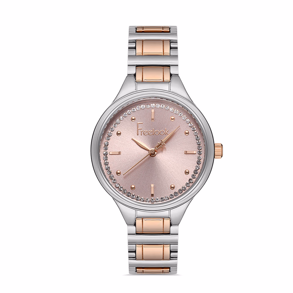 Freelook Eiffel - Ceas Dama Quartz Auriu Rose FL.1.10225.2