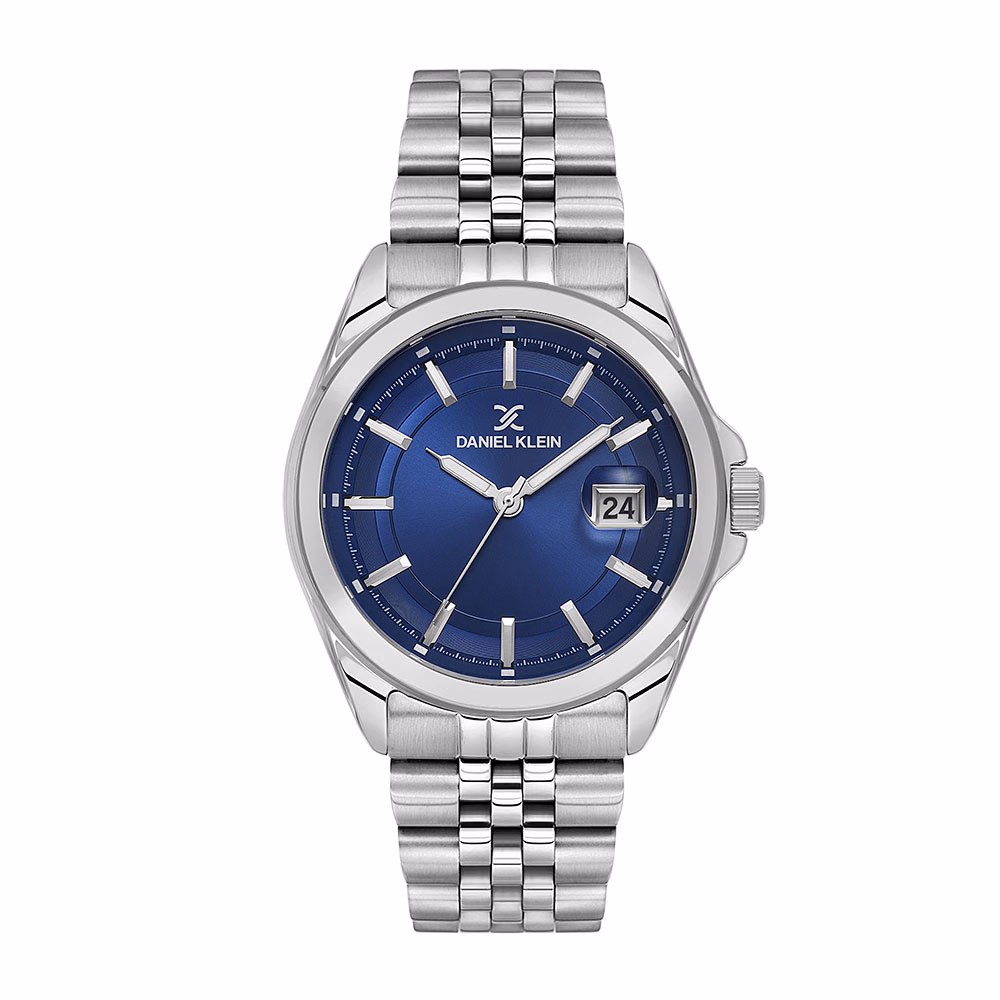 Daniel Klein Premium - Ceas Barbatesc Quartz Argintiu DK.6.14205-3
