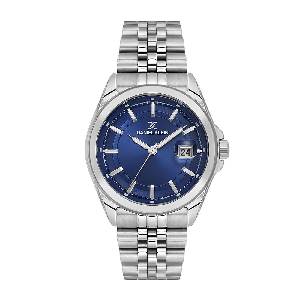 Daniel Klein Premium - Ceas Barbatesc Quartz Argintiu DK.6.14205-3