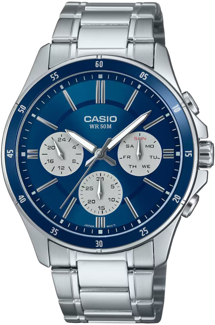 Мъжки аналогов часовник Casio - Casio Collection - MTP-1374D-2A3VDF