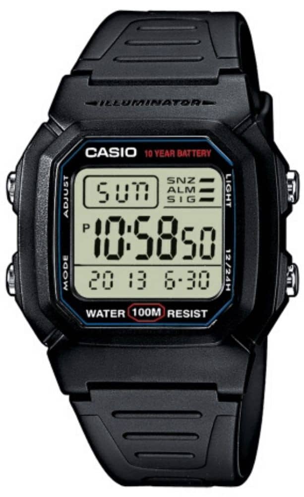 Мъжки часовник CASIO - W-800H-1AVES