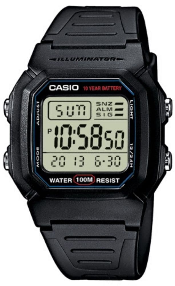 Мъжки часовник CASIO - W-800H-1AVES
