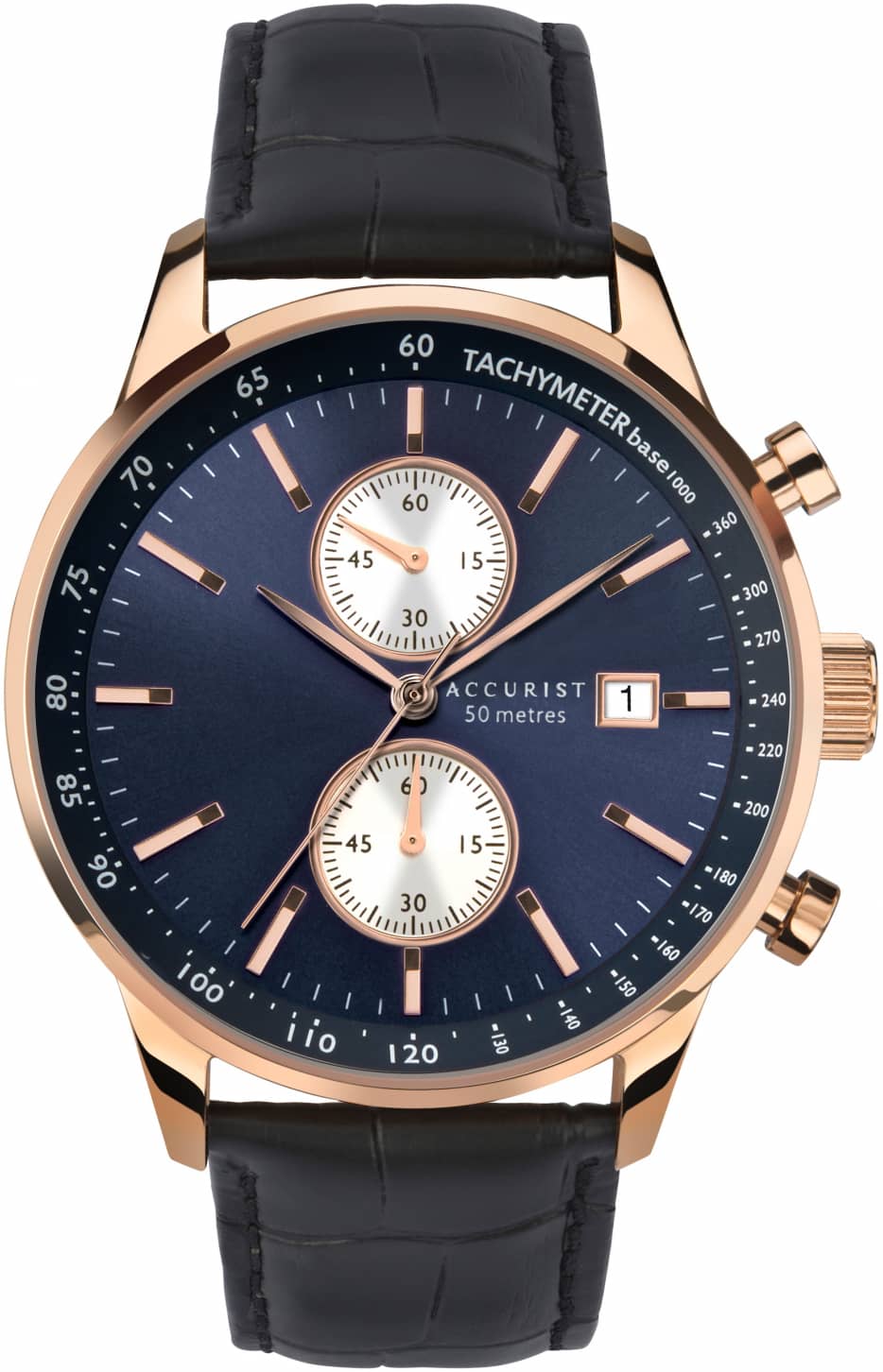 Мъжки аналогов часовник Accurist Chronograph - A-7251