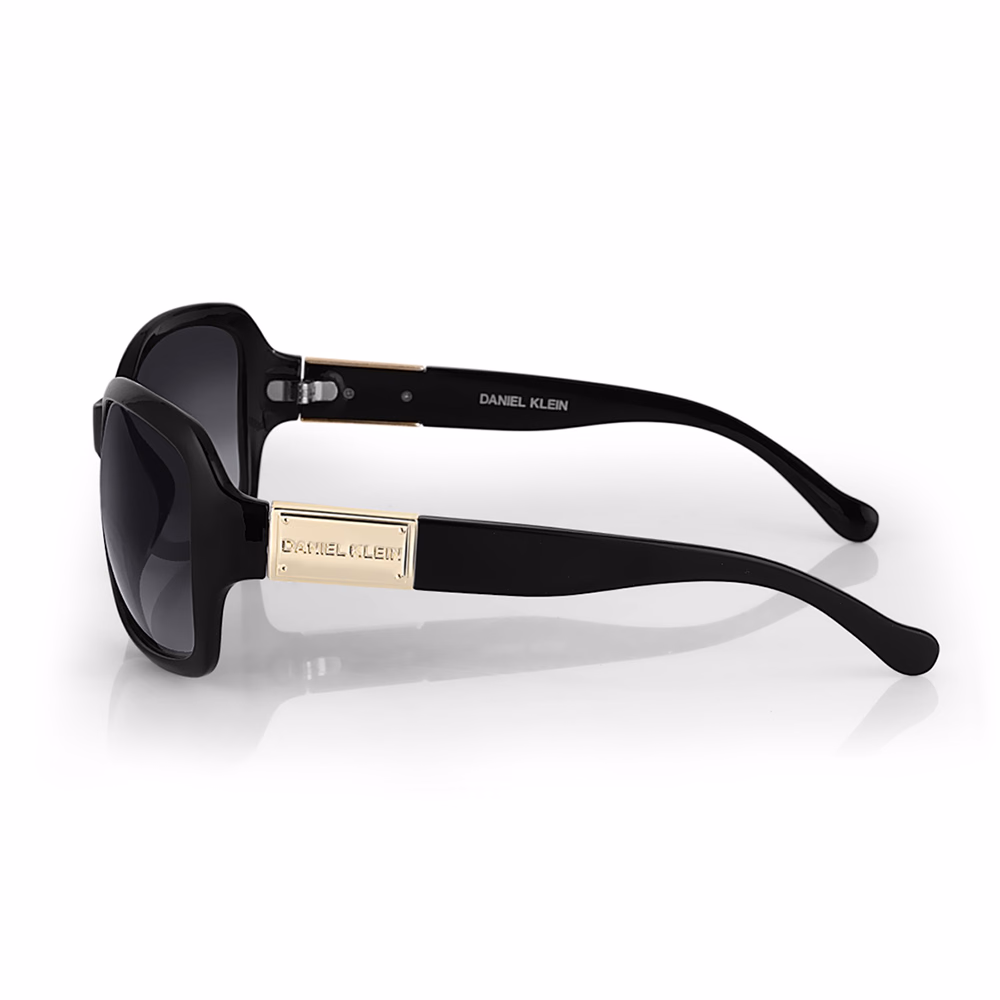 Ochelari de soare Daniel Klein negrii pentru Dama UV400 DK4311-1