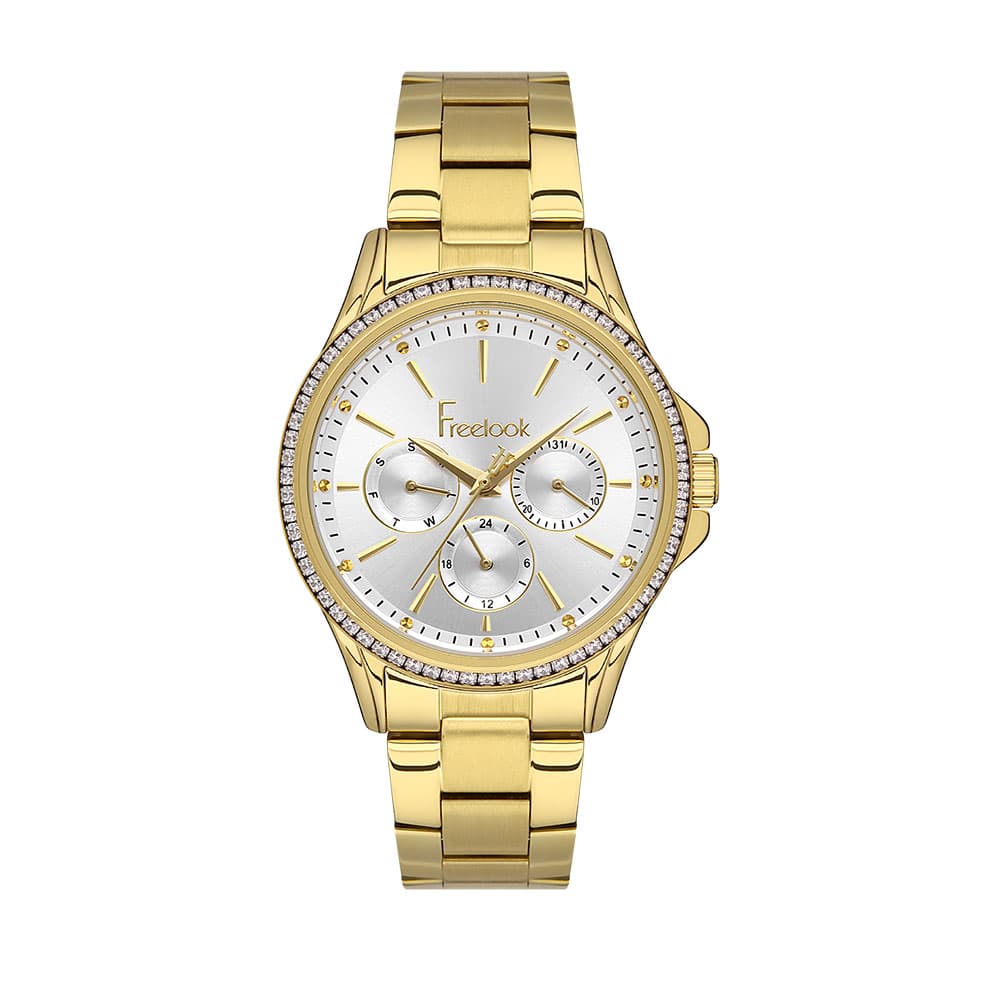 Freelook Lumiere - Ceas Dama Quartz Auriu FL.1.10395.2