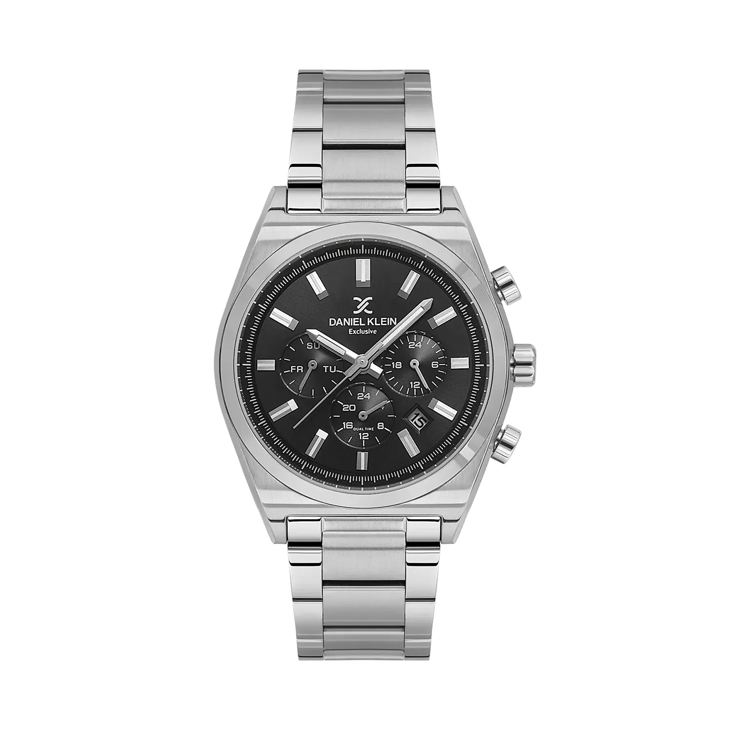 Ceas barbatesc Daniel Klein Exclusive DK.1.14357-2, quartz, argintiu