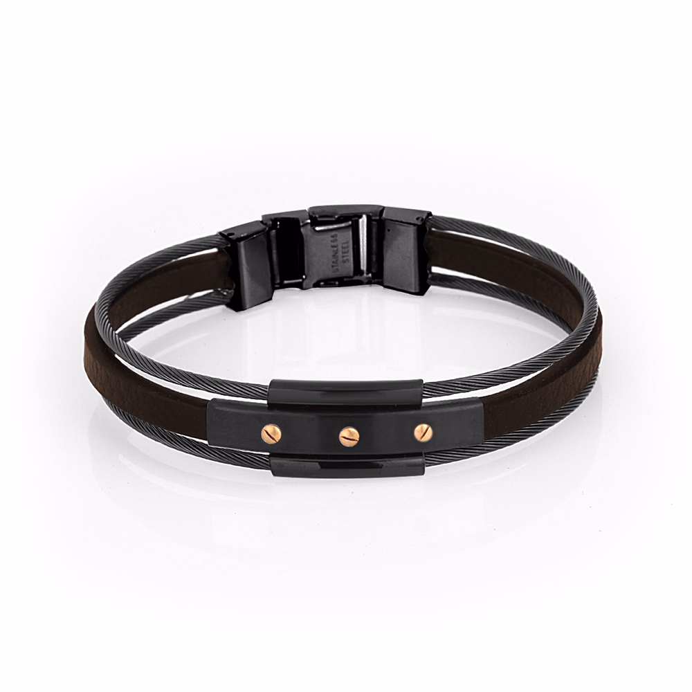 Bratara din Inox Santa Barbara Polo Jewelry Barbati SBJ.6.2050-4