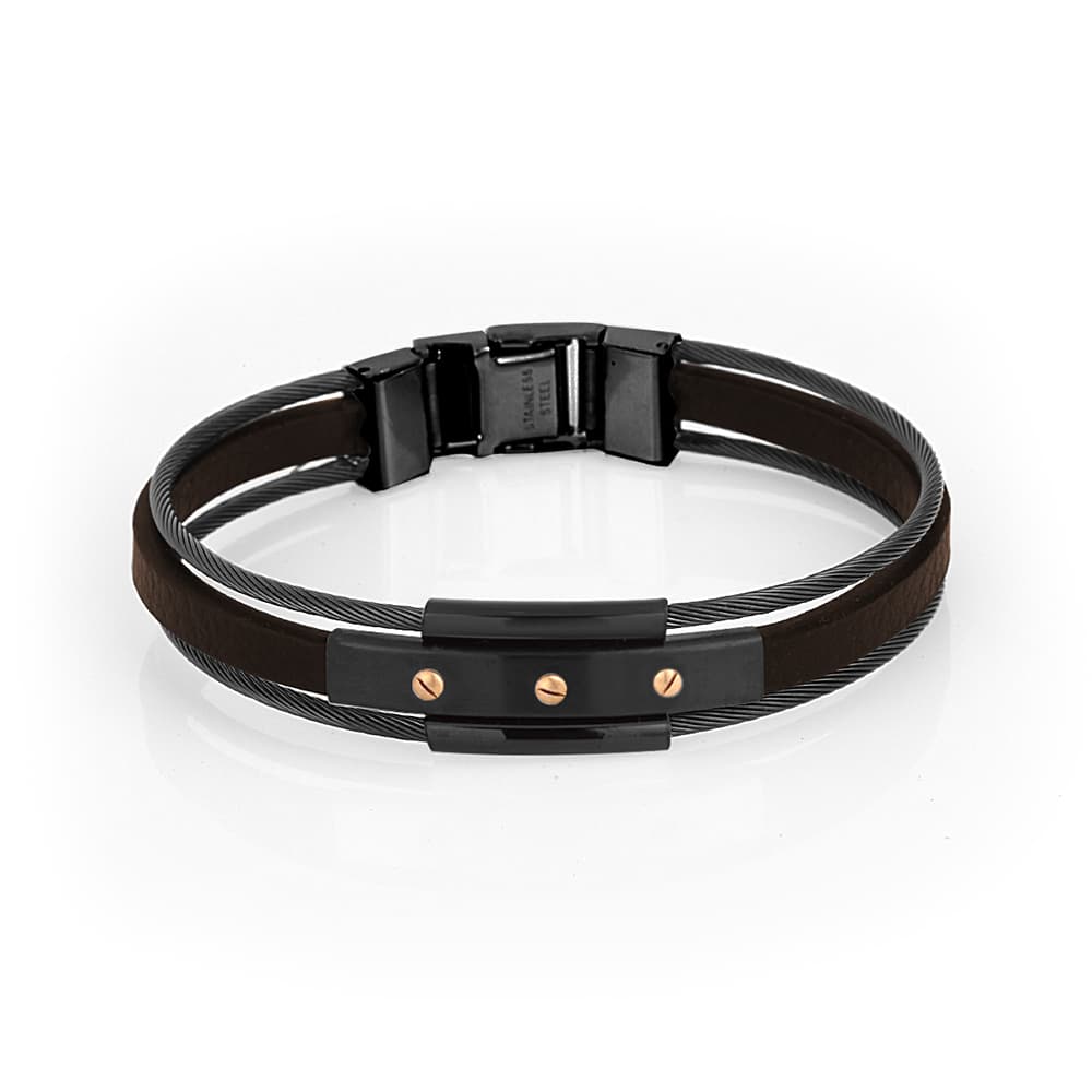 Bratara din Inox Santa Barbara Polo Jewelry Barbati SBJ.6.2050-4