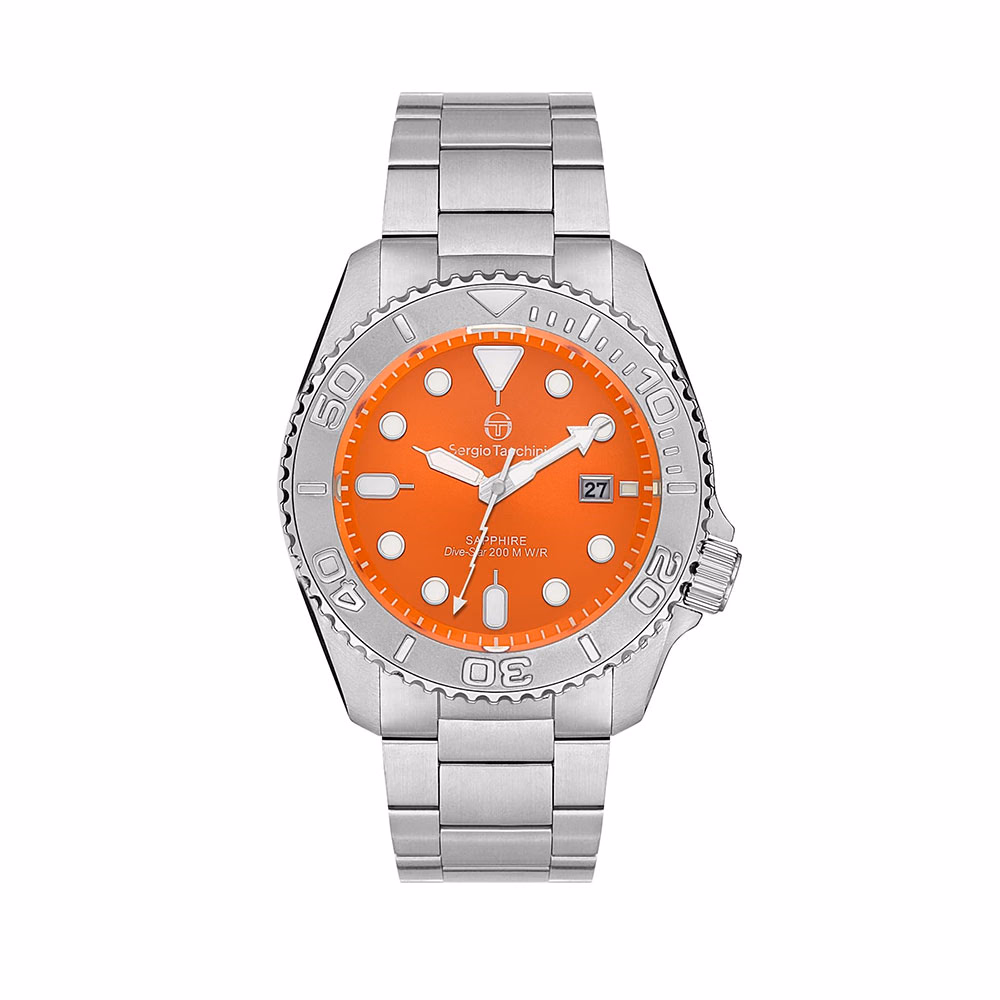 Sergio Tacchini Dive Star - Ceas Barbatesc Quartz Argintiu ST.3.10001.3