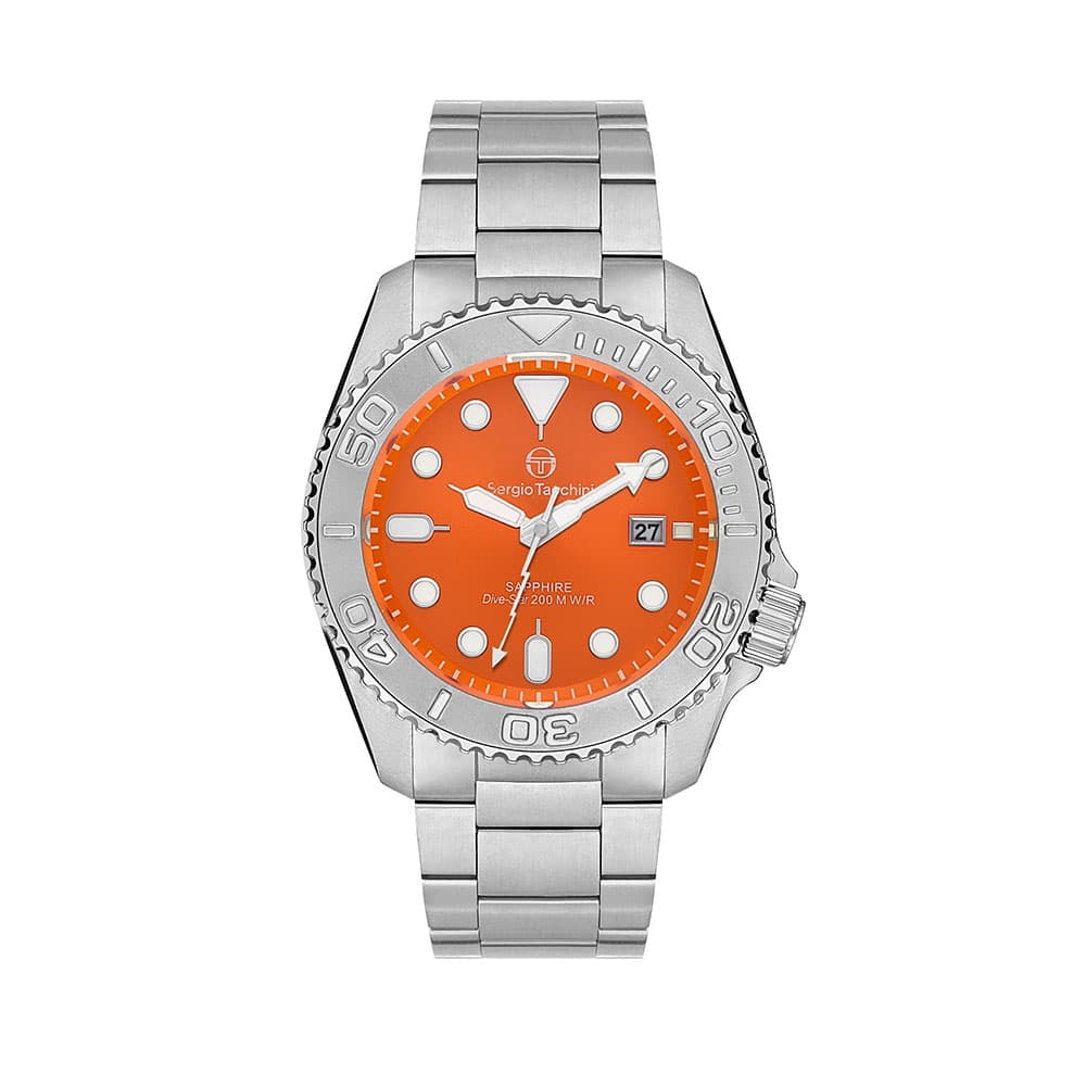 Sergio Tacchini Dive Star - Ceas Barbatesc Quartz Argintiu ST.3.10001.3