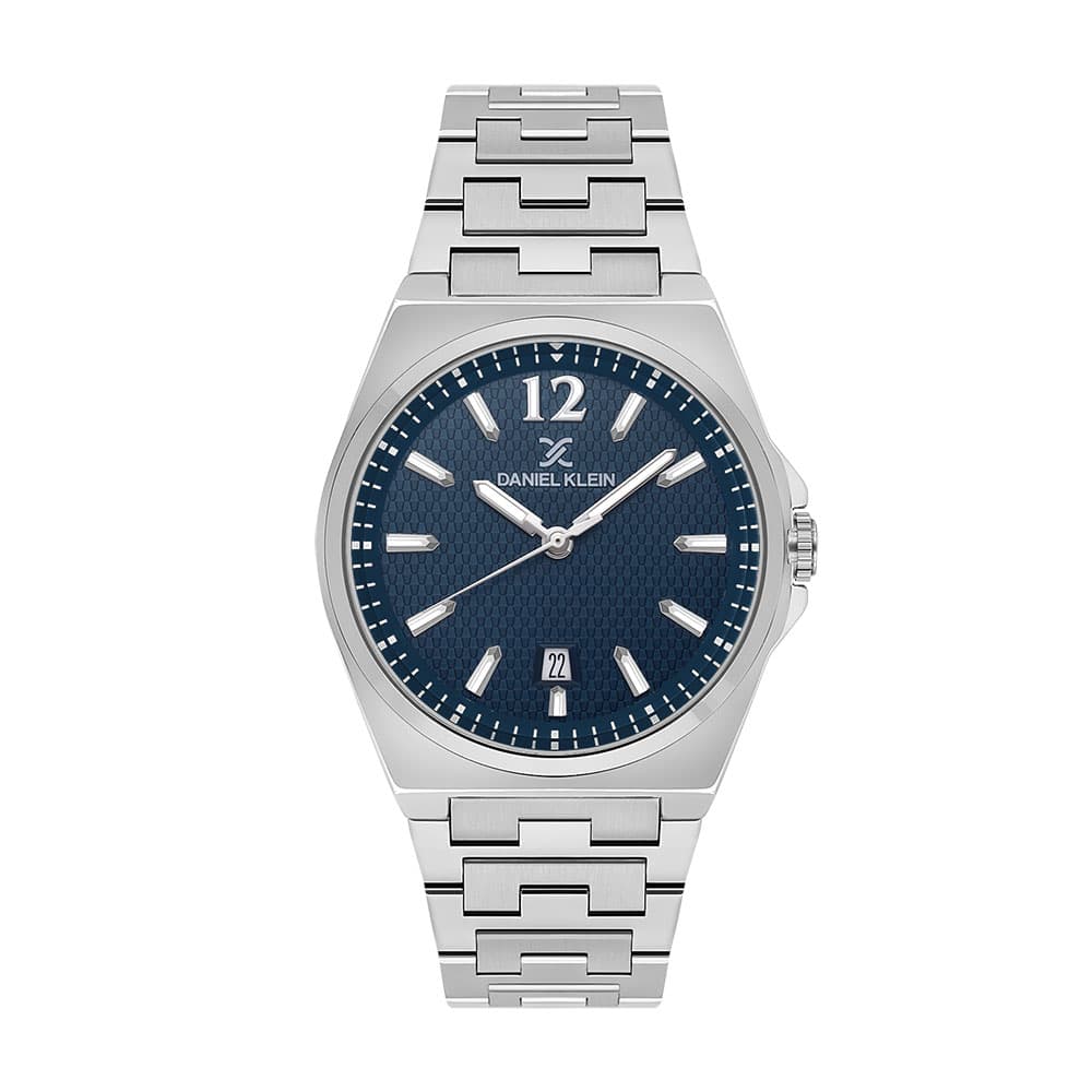 Daniel Klein Premium - Ceas Barbatesc Quartz Argintiu DK.1.13792.2