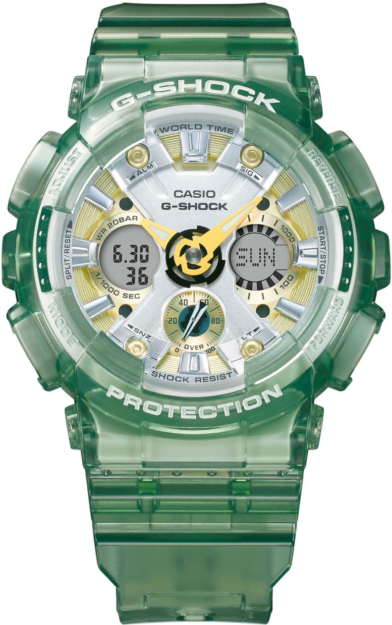 Дамски часовник Casio G-Shock - GMA-S120GS-3AER