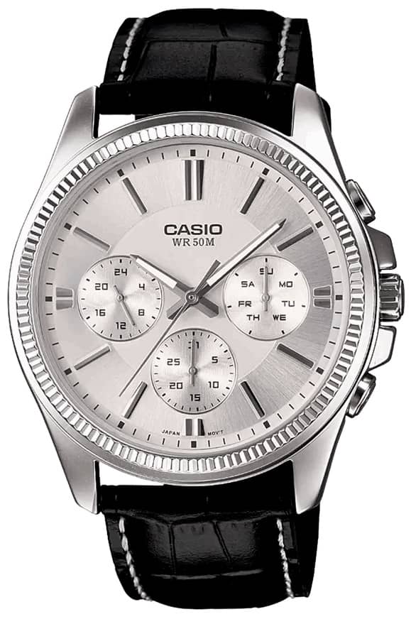 Мъжки аналогов часовник Casio Multi-Dial - Casio Collection - MTP-1375L-7AVDF