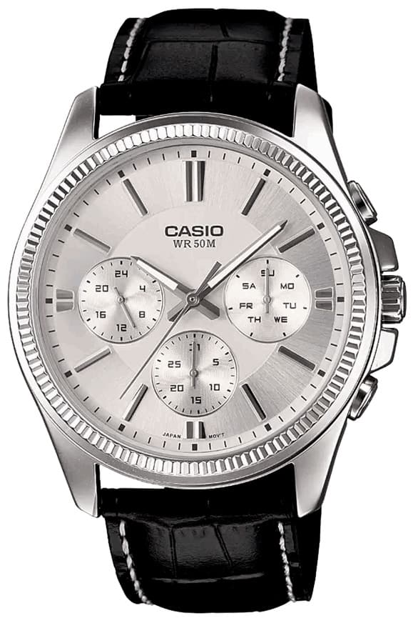 Мъжки аналогов часовник Casio Multi-Dial - Casio Collection - MTP-1375L-7AVDF