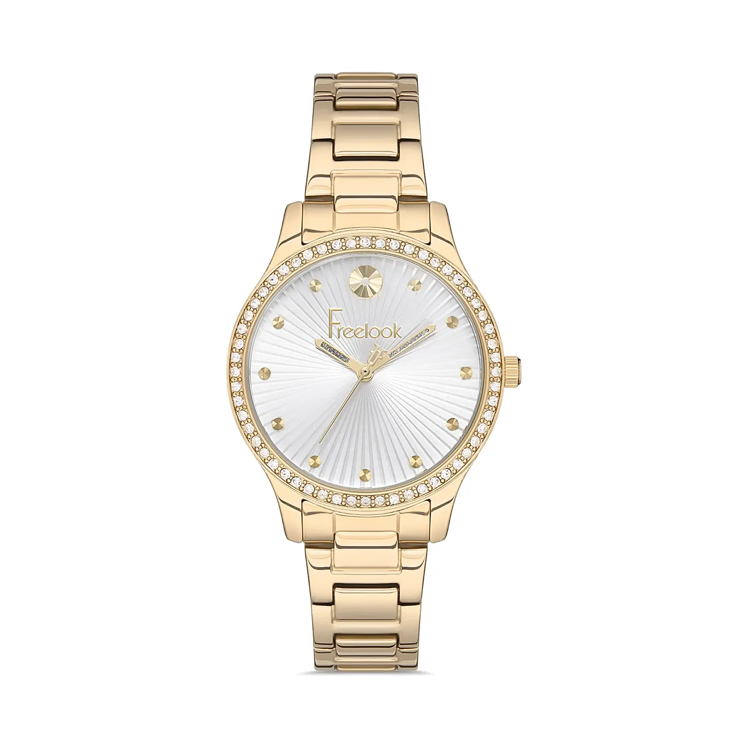 Freelook Lumiere - Ceas Dama Quartz Auriu FL.1.10220.3
