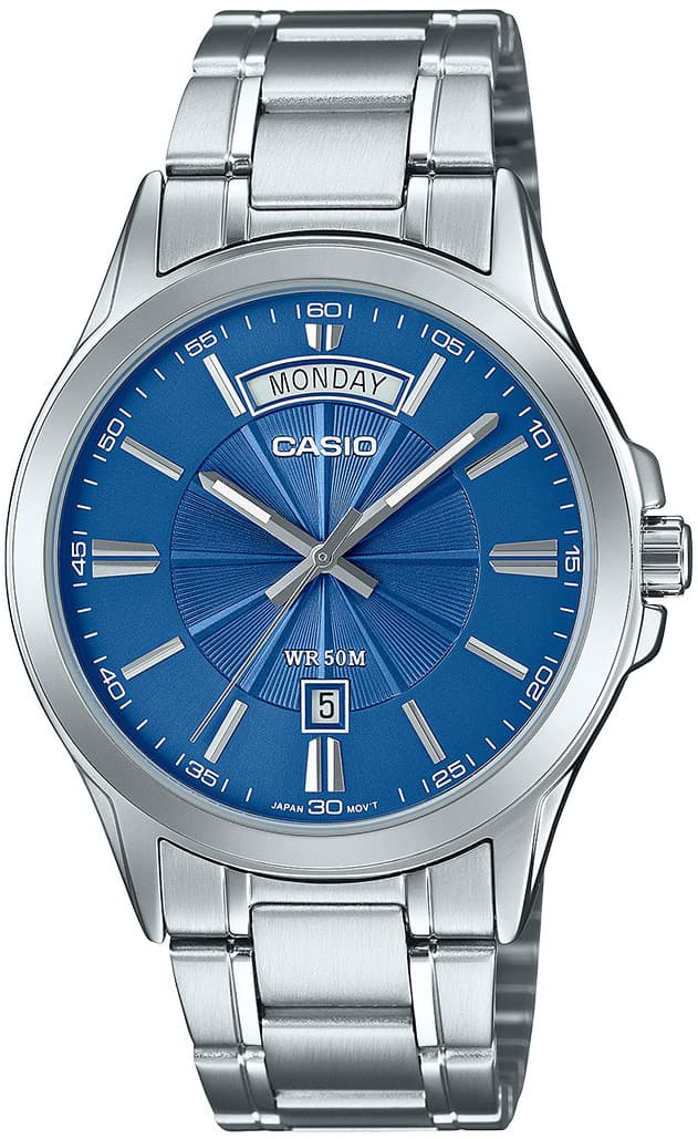 Мъжки аналогов часовник CASIO - Casio Collection - MTP-1381D-2AVDF