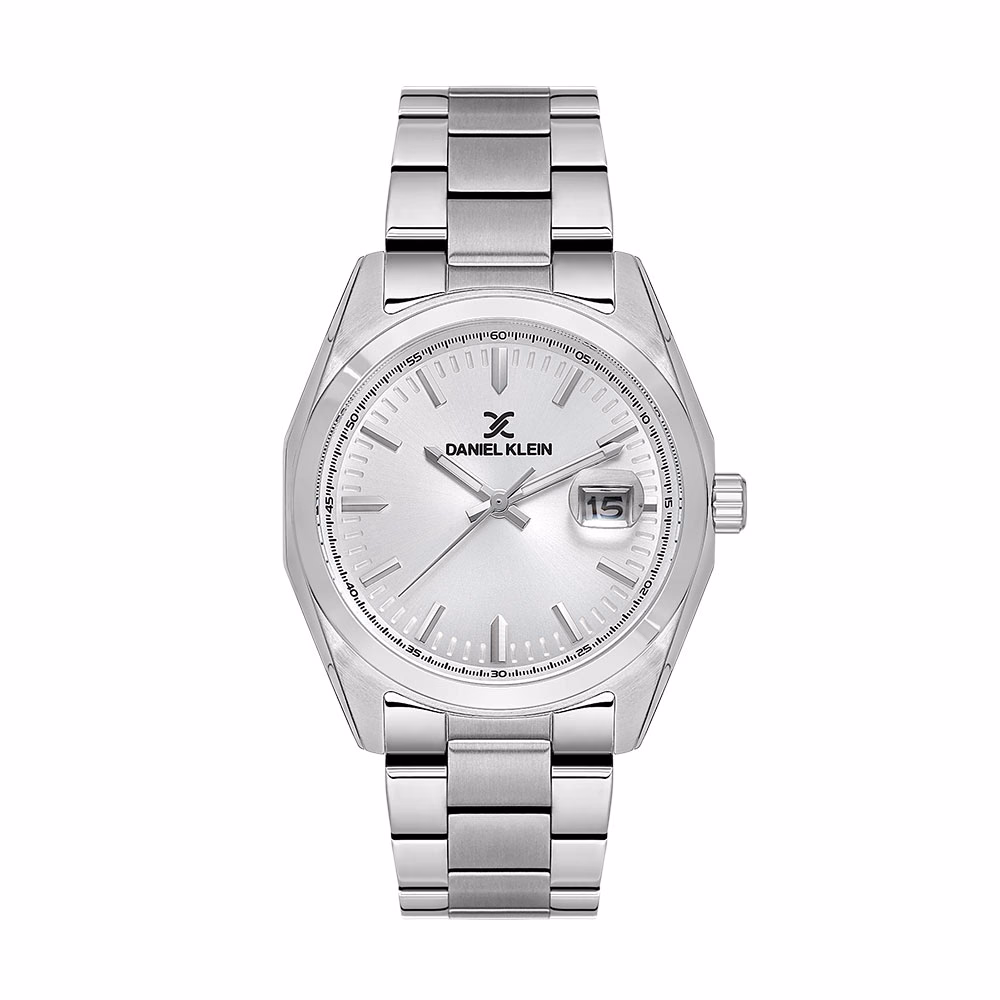 Daniel Klein Premium - Ceas Barbatesc Quartz Argintiu DK.1.14137.1