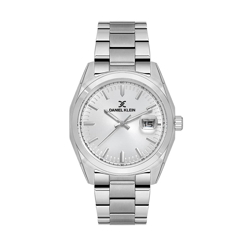 Daniel Klein Premium - Ceas Barbatesc Quartz Argintiu DK.1.14137.1