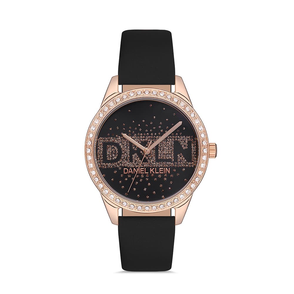 Daniel Klein Premium - Ceas Dama Quartz Negru DK.1.12696.5