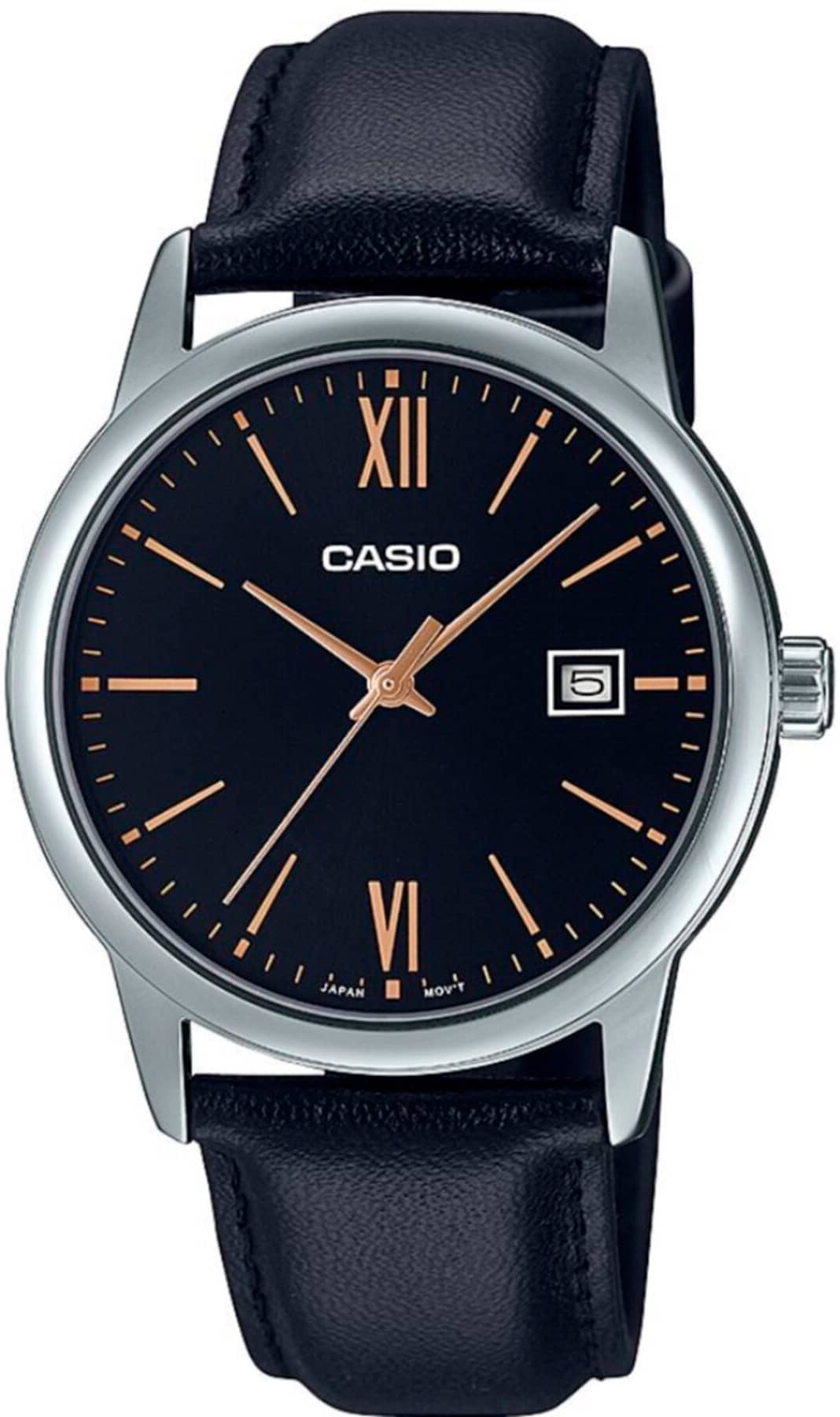 Мъжки аналогов часовник Casio - Casio Collection - MTP-V002L-1B3UDF