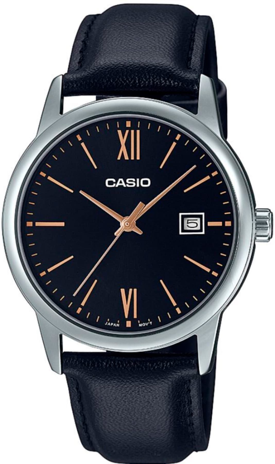 Мъжки аналогов часовник Casio - Casio Collection - MTP-V002L-1B3UDF