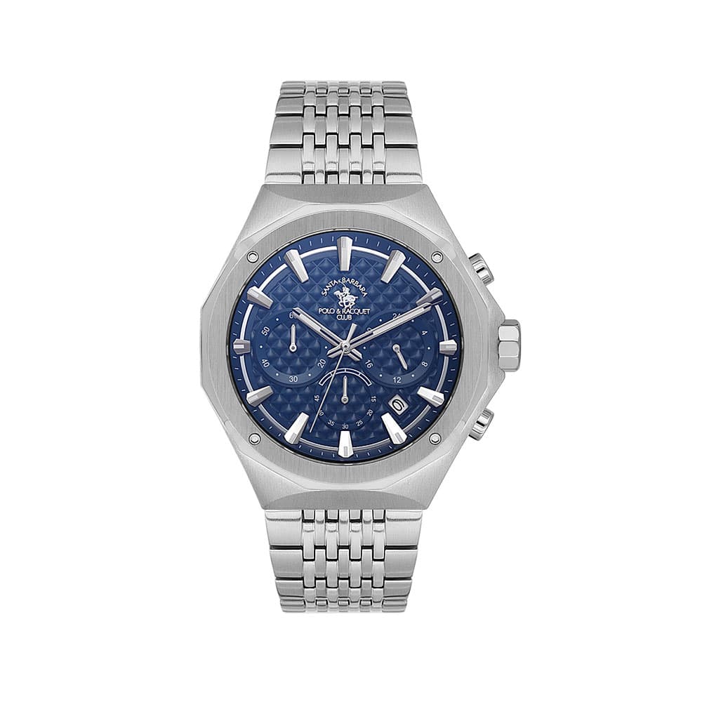 Santa Barbara Polo Legend - Ceas Barbatesc Quartz Argintiu SB.5.10005.2