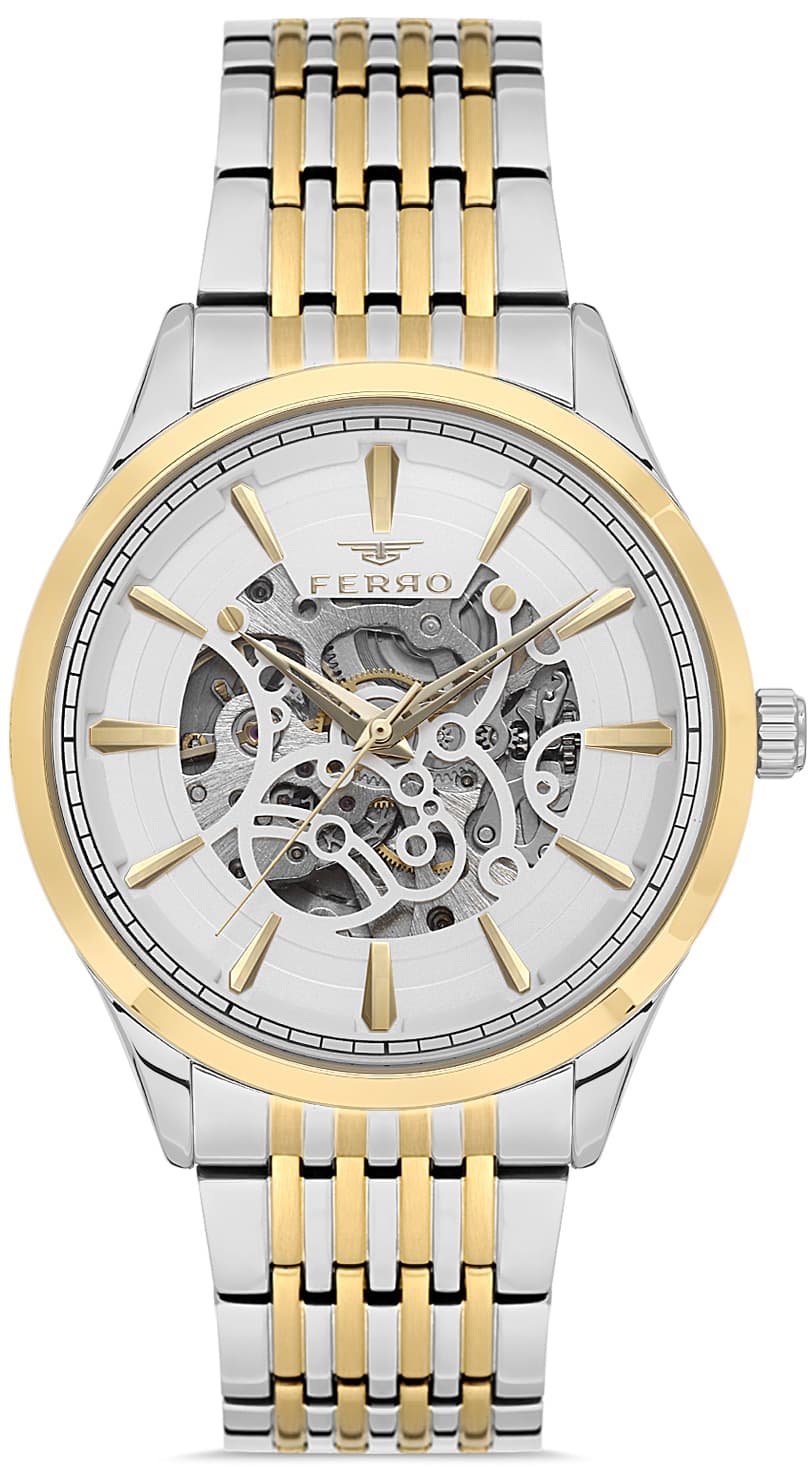Мъжки часовник Ferro Skeleton Automatic- FM31440A-D