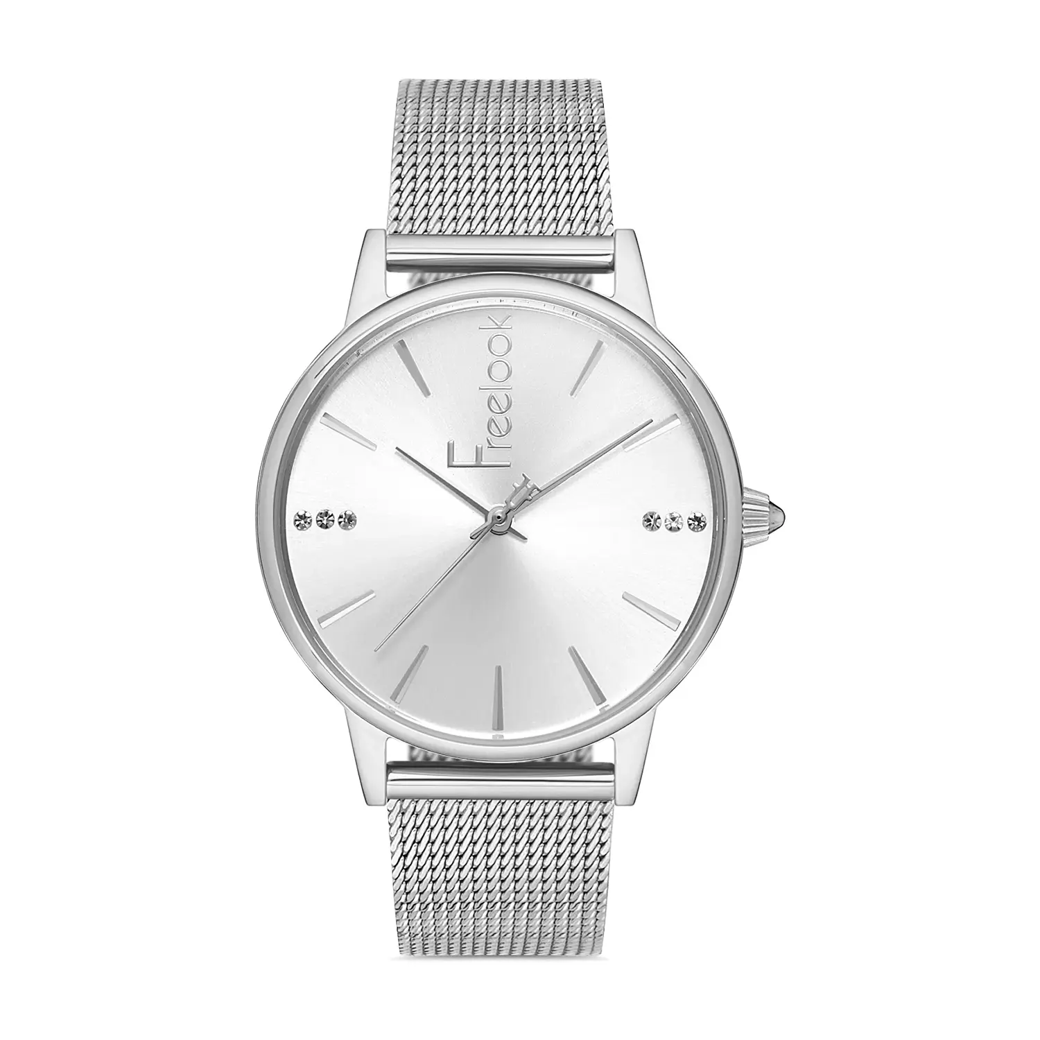 Freelook Eiffel - Ceas Dama Quartz Argintiu FL.1.10211.1