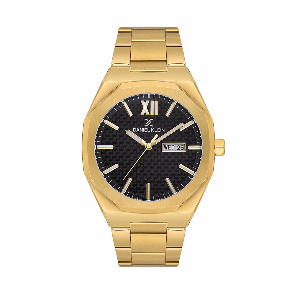 Daniel Klein Premium - Ceas Barbatesc Quartz Auriu DK.1.14149.5