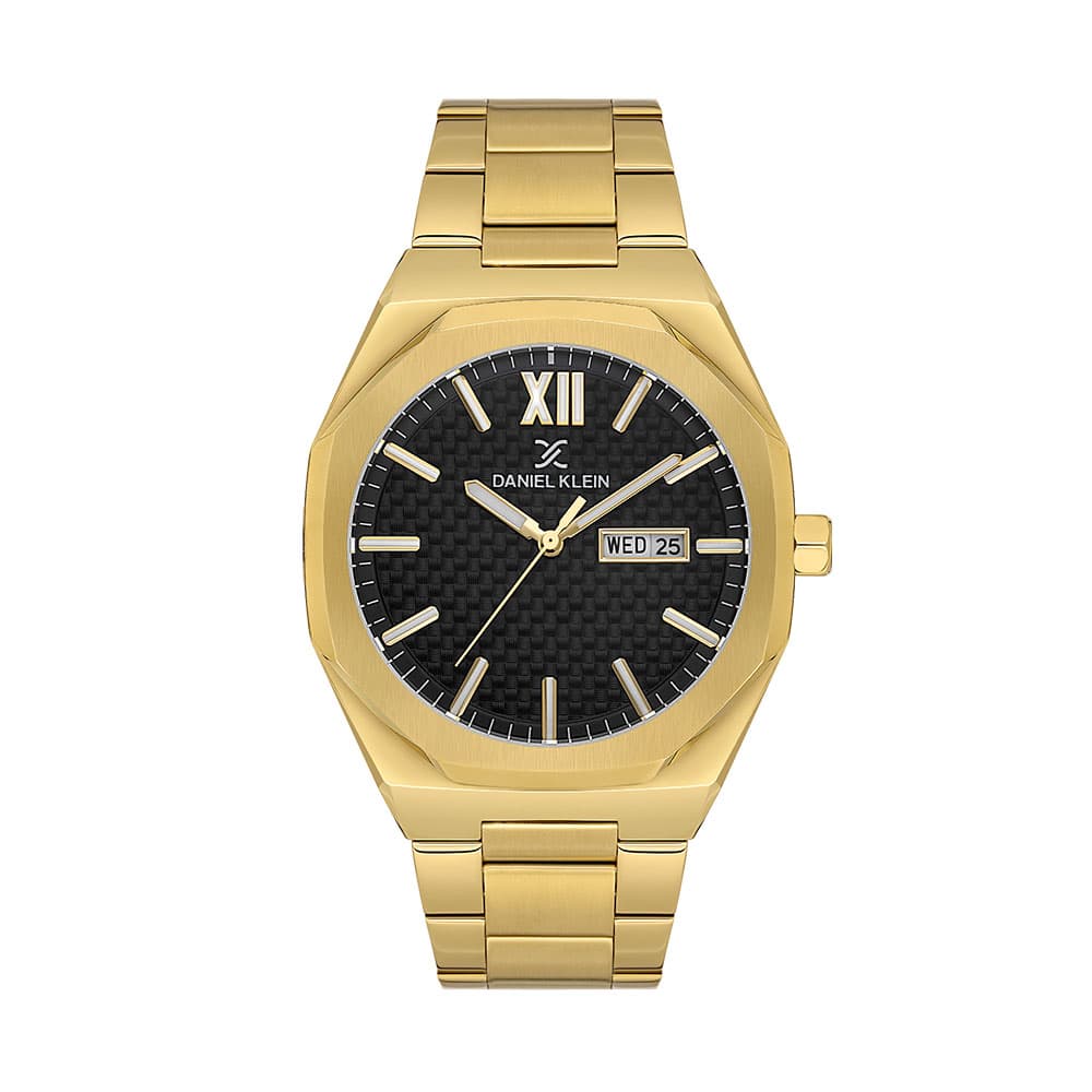 Daniel Klein Premium - Ceas Barbatesc Quartz Auriu DK.1.14149.5