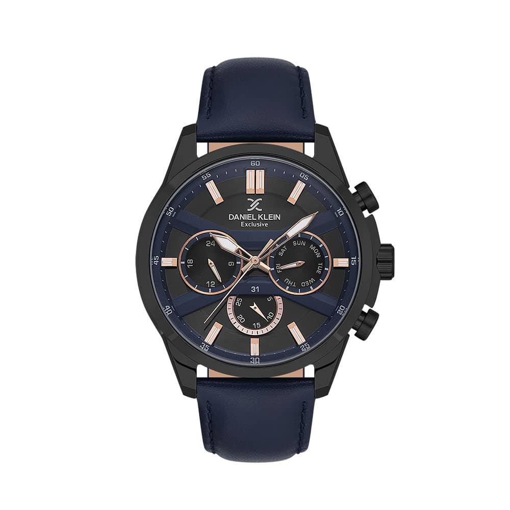 Daniel Klein Exclusive - Ceas Barbatesc Quartz Bleumarin DK.1.13794.5
